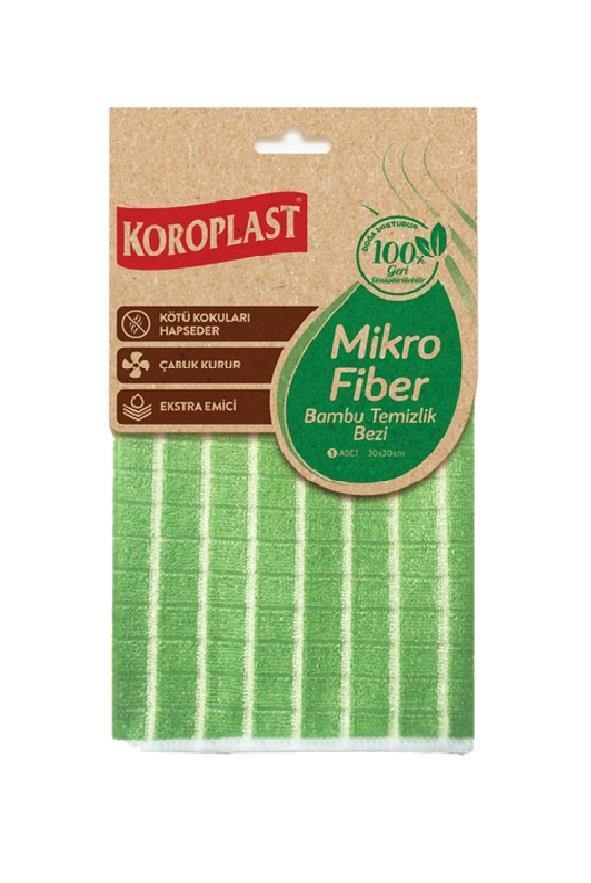 TEMİZLİK BEZLERİKOROPLAST009.06.0889KOROPLAST BAMBU TEMİZLİK BEZİKOROPLAST BAMBU TEMİZLİK BEZİ