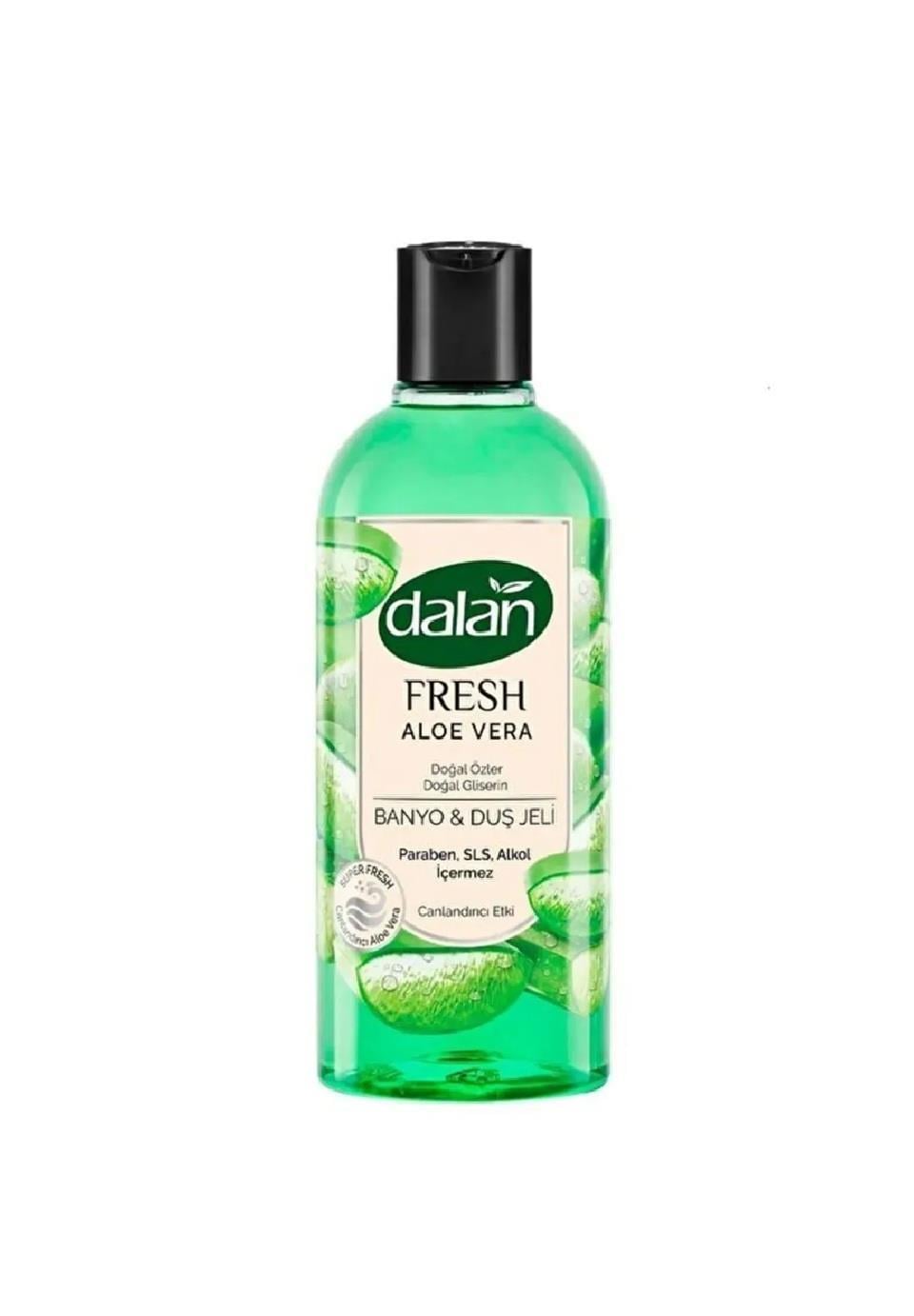 KİŞİSEL BAKIMDALAN009.06.1165Dalan Fresh Banyo&Duş Jeli Aloe Vera 500mlDalan Fresh Banyo&Duş Jeli Aloe Vera 500ml