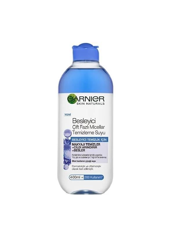 KİŞİSEL BAKIMgarnier009.06.1336Garnier Besleyici Çift Fazlı Makyaj Temizleme Suyu 400 ml 476885Garnier Besleyici Çift Fazlı Makyaj Temizleme Suyu 400 ml 476885