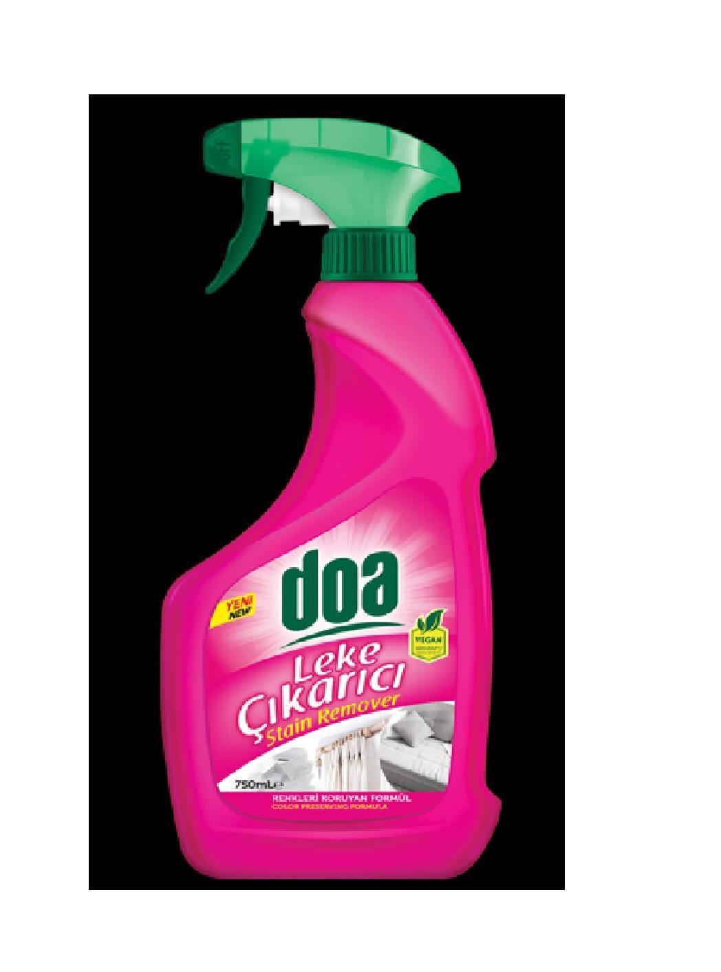 DETERJANLARDOA009.06.1066DOA Leke Çıkarıcı Sprey 750 mlDOA Leke Çıkarıcı Sprey 750 ml