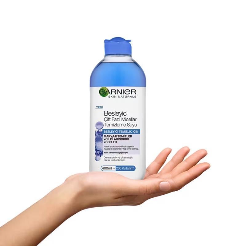 KİŞİSEL BAKIMgarnier009.06.1336Garnier Besleyici Çift Fazlı Makyaj Temizleme Suyu 400 ml 476885Garnier Besleyici Çift Fazlı Makyaj Temizleme Suyu 400 ml 476885