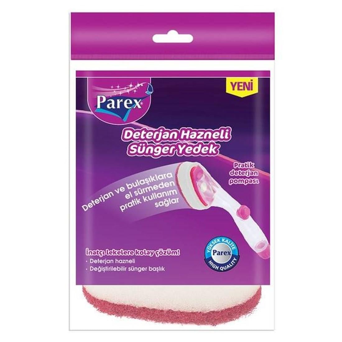 parex009.06.0107PAREX DETERJAN HAZNELİ BULAŞIK SÜNGERİ- YEDEKPAREX DETERJAN HAZNELİ BULAŞIK SÜNGERİ- YEDEK