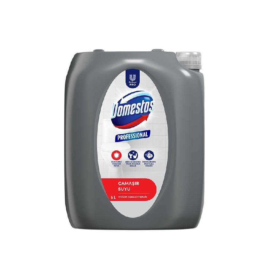 TEMİZLİK GEREÇLERİDOMESTOS009.06.0742DOMESTOS PROFESSİONAL ÇAMAŞIR SUYU 5  LTDOMESTOS PROFESSİONAL ÇAMAŞIR SUYU 5  LT