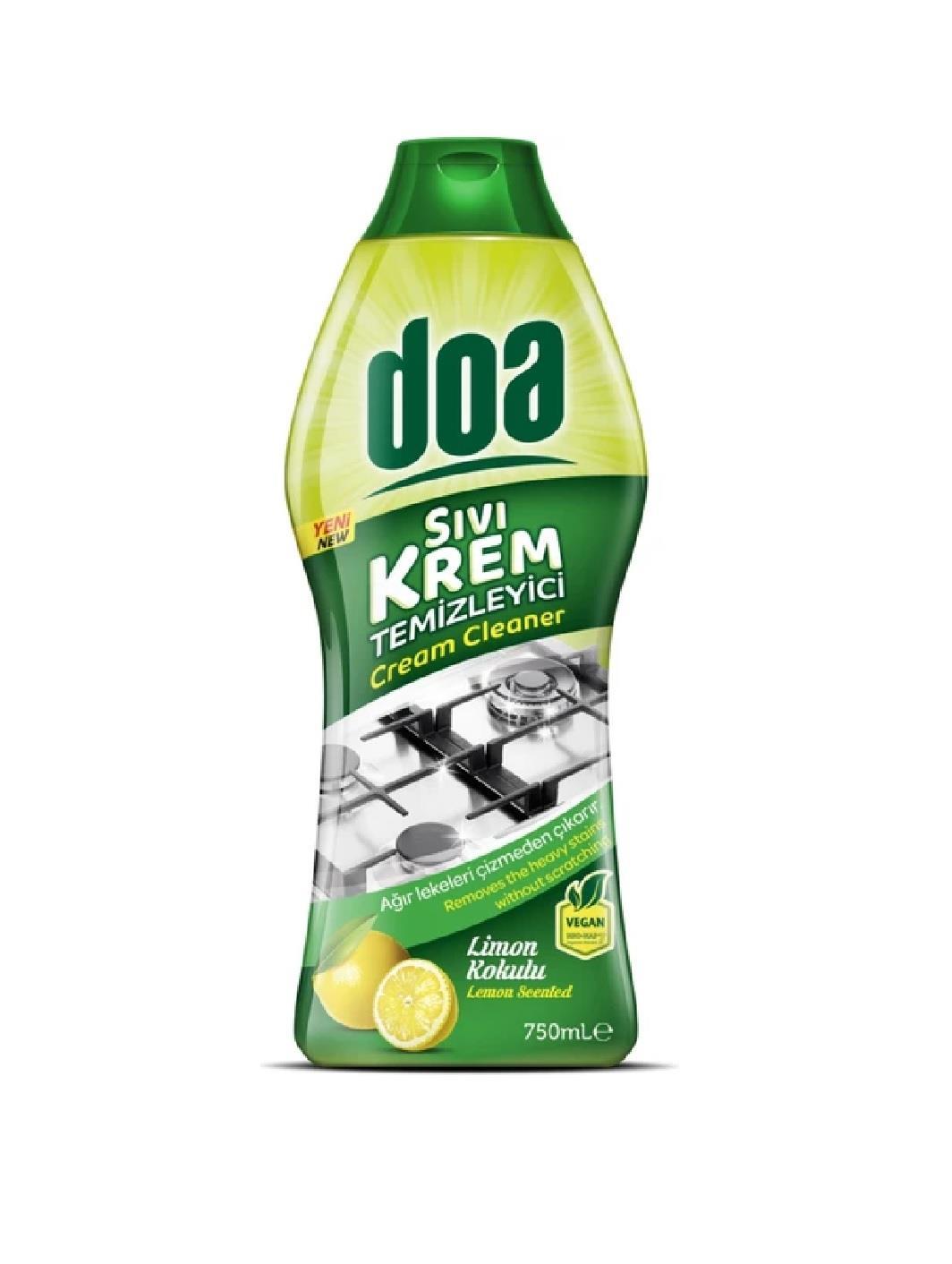 DETERJANLARDOA009.06.1069DOA Mineralli Sıvı Krem Limon 750 mlDOA Mineralli Sıvı Krem Limon 750 ml
