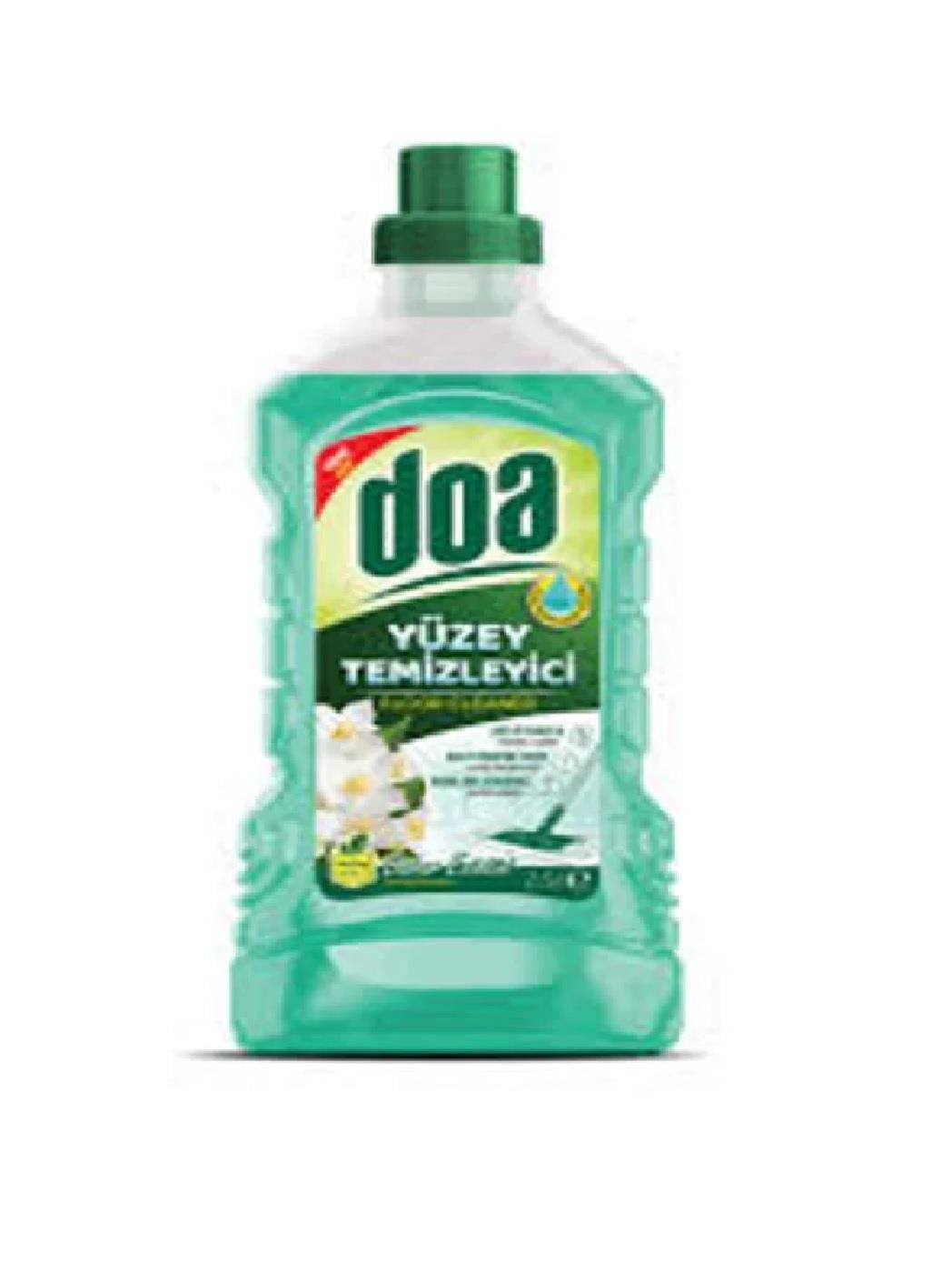 YÜZEY TEMİZLİĞİDOA009.06.1062DOA Yüzey Temizleyici Bahar Esintisi 2500 mlDOA Yüzey Temizleyici Bahar Esintisi 2500 ml