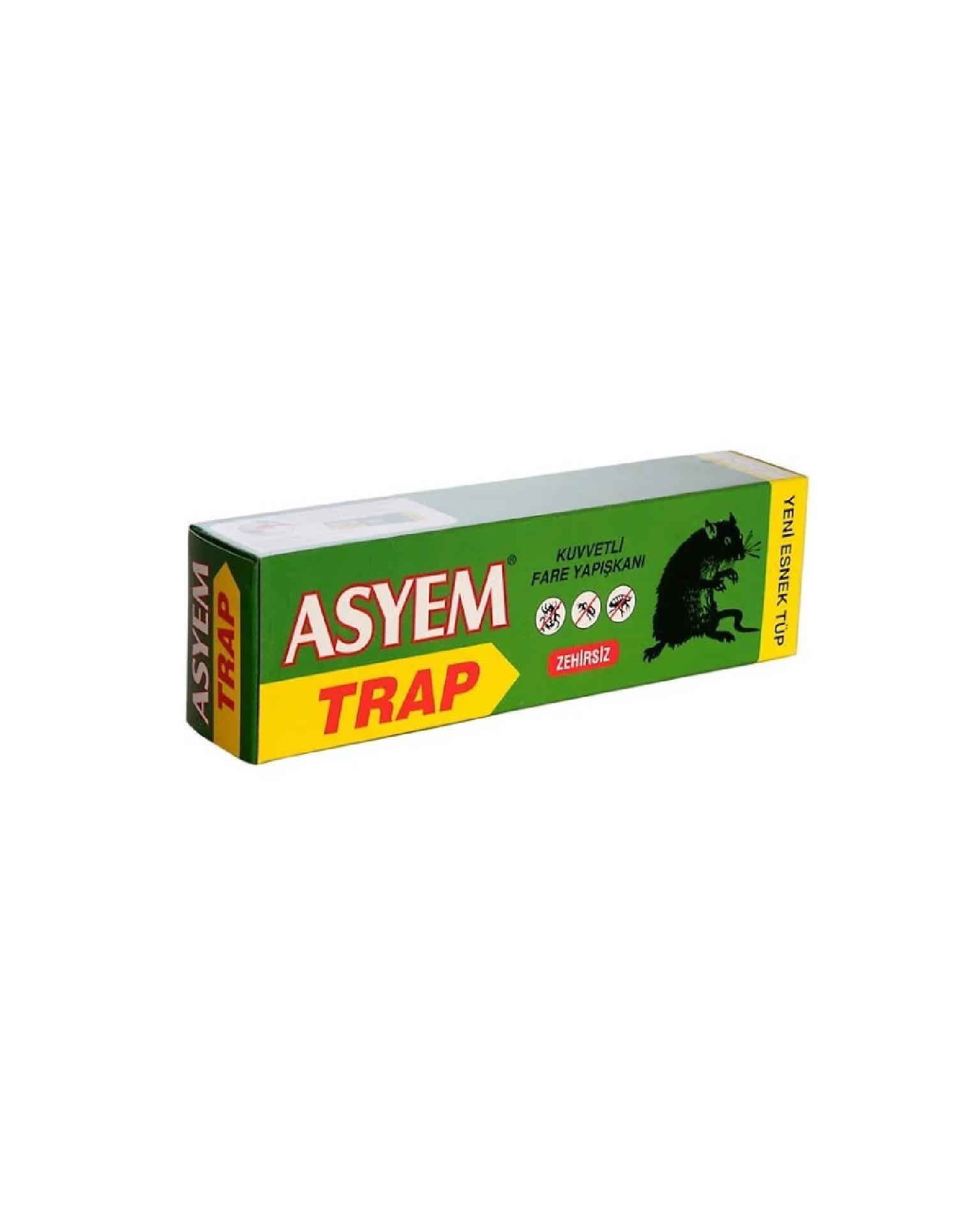 SÜPERMARKET & PETSHOPASYEM009.06.0670ASYEM TRAP  FARE YAPIŞTIRICISI 125 ML KOD:105ASYEM TRAP  FARE YAPIŞTIRICISI 125 ML KOD:105