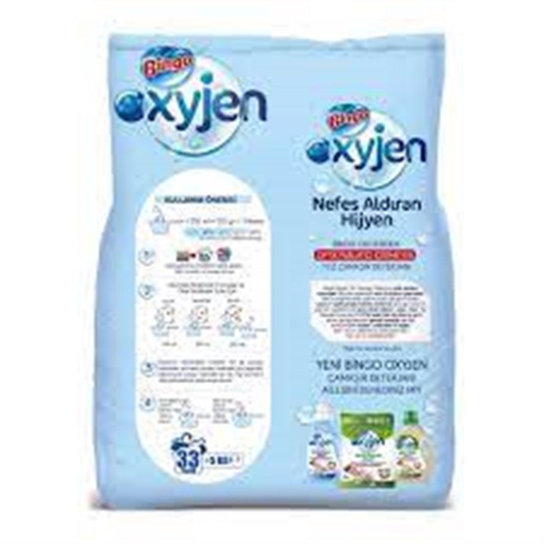 DETERJANLARBİNGO009.06.0326BİNGO OKSİJEN TOZ ÇAMAŞIR DETERJANI 5 KGBİNGO OKSİJEN TOZ ÇAMAŞIR DETERJANI 5 KG