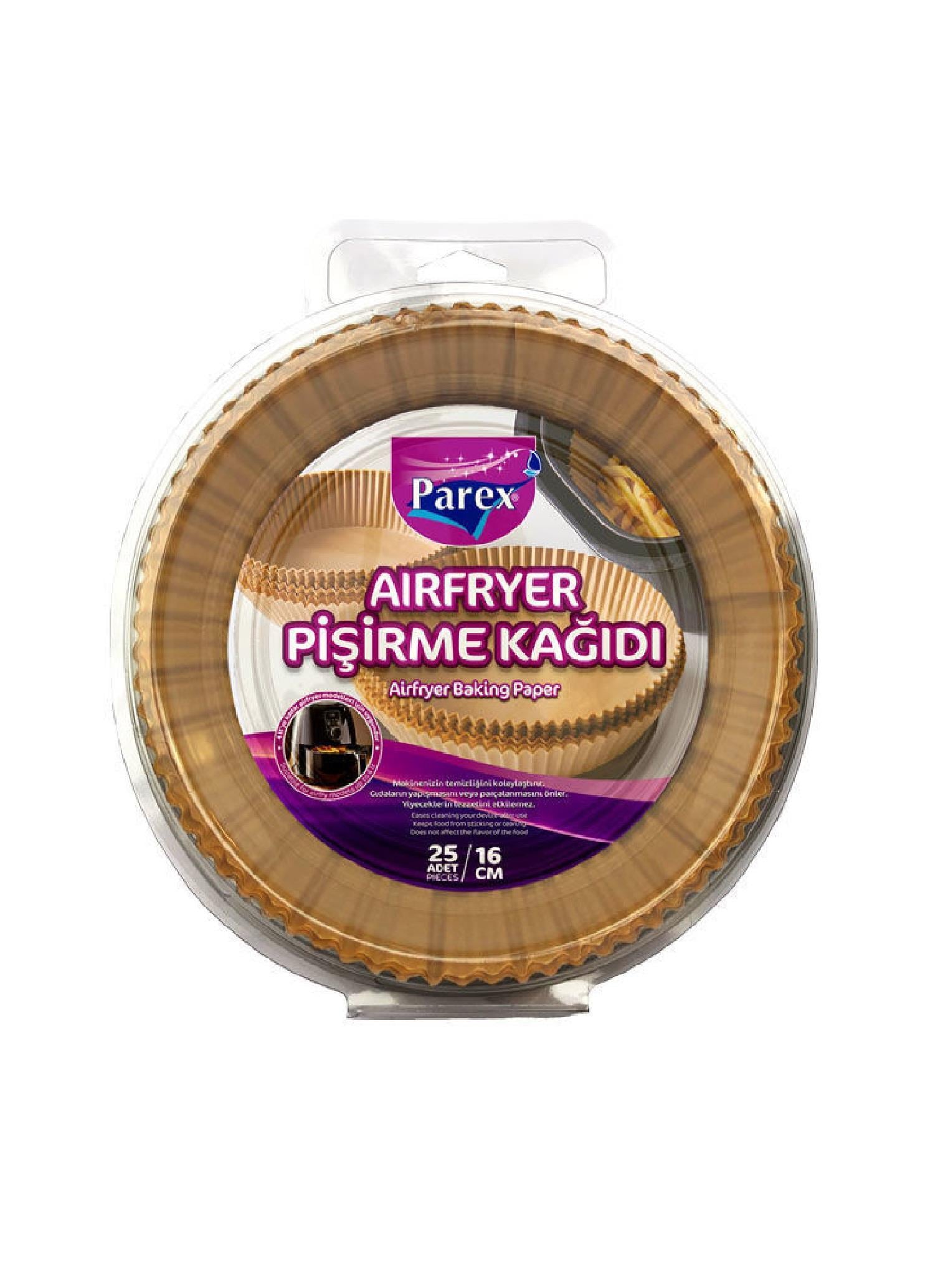 PİŞİRME KAĞIDIparex009.07.0259PAREX AİRFRYER PİŞİRME KAĞIDI ORTAPAREX AİRFRYER PİŞİRME KAĞIDI ORTA