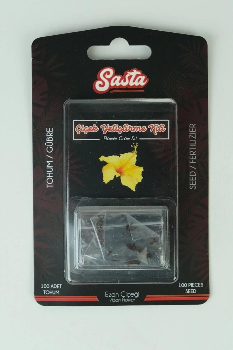 BAHÇESASTA009.09.0116Sasta çiçek yetiştirme kiti - Ezan çiçeğiSasta çiçek yetiştirme kiti - Ezan çiçeği
