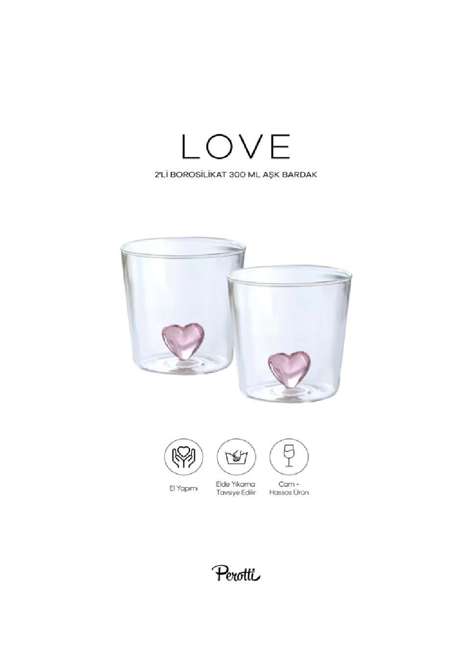 KUPALARPEROTTİ009.11.0019PEROTTİ aşk bardak borosilikat love 2 li 300 ml 6875PEROTTİ aşk bardak borosilikat love 2 li 300 ml 6875