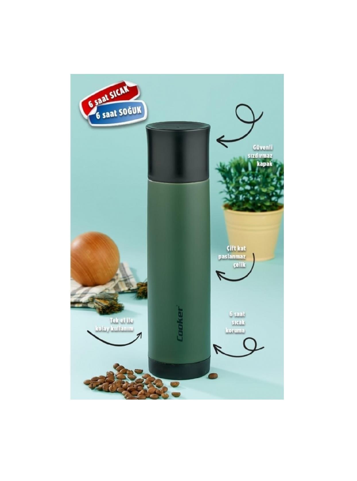 TERMOSLARCOOKER009.18.0011Cooker 2062 Sold çelik termos 500 mlCooker 2062 Sold çelik termos 500 ml