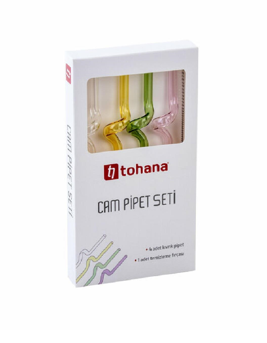 PRATİK EV GEREÇLERİTOHANA009.21.0080TOHANA 5191 CAM PİPET SETİ BURGULU RENKLİTOHANA 5191 CAM PİPET SETİ BURGULU RENKLİ