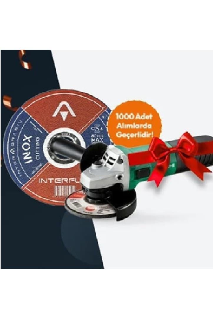 KESME TAŞLARIOMEGA011.01.0114İNTERFLEX 115*1 İNOX KESİCİ TAŞ 1.000 ADET (TAŞLAMA HEDİYELİ)İNTERFLEX 115*1 İNOX KESİCİ TAŞ 1.000 ADET (TAŞLAMA HEDİYELİ)