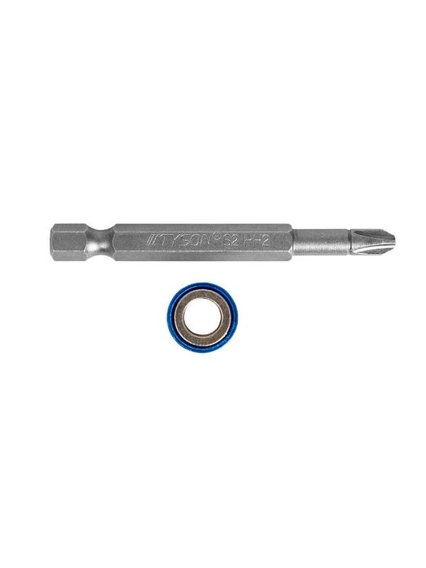 MATKAP UÇLARITYSON012.01.0464TYSON PH2*65 MM TEK YÖNLÜ MIKNATıS UÇLU BİTS UÇTYSON PH2*65 MM TEK YÖNLÜ MIKNATıS UÇLU BİTS UÇ