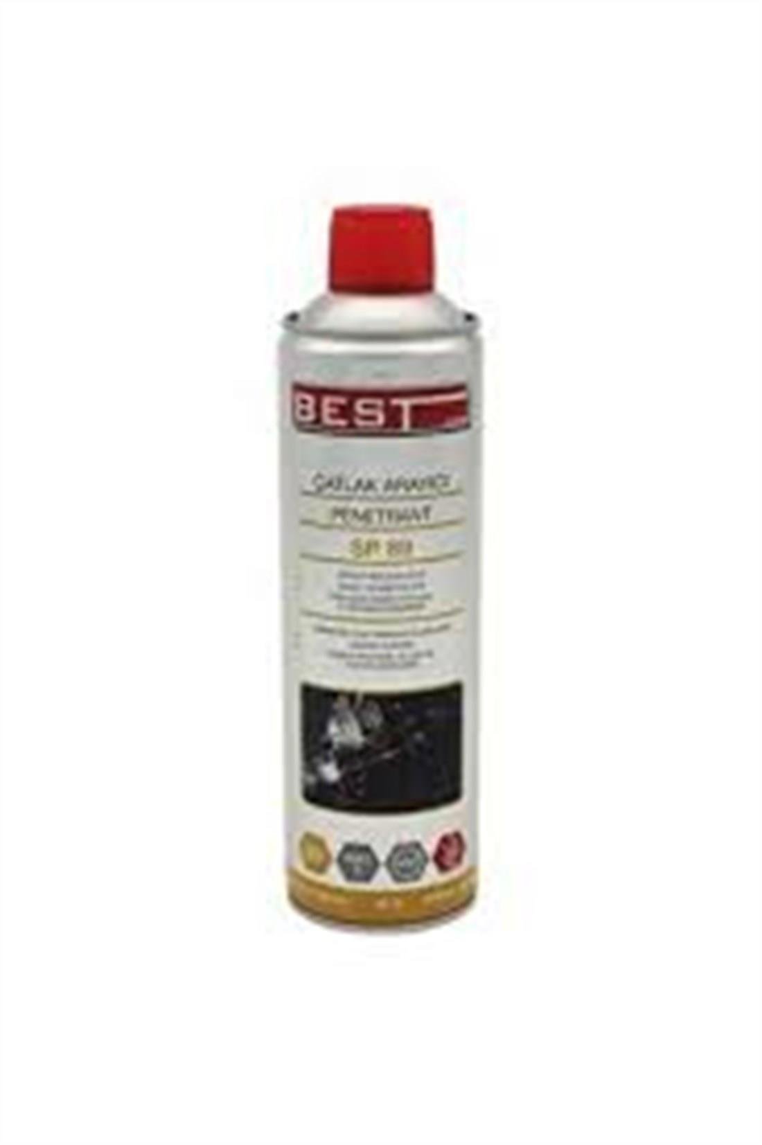 SIVI KİMYASALLARBEST012.01.0240BEST SP 89 PENETRANT ÇATLAK ARAYICI SPREY 500 MLBEST SP 89 PENETRANT ÇATLAK ARAYICI SPREY 500 ML