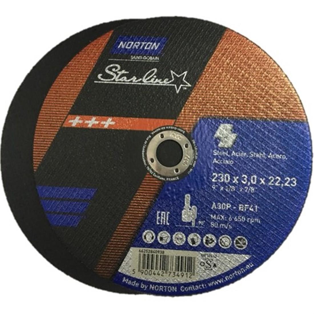 KESME TAŞLARINORTON012.02.0552NORTON STARLİNE KESME TAŞI 230*3*22NORTON STARLİNE KESME TAŞI 230*3*22