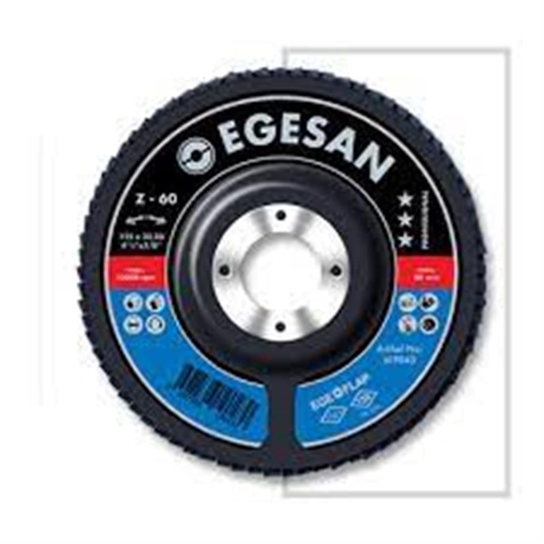 AŞINDIRICI ÜRÜNLEREGESAN012.02.0102EGESAN ZİRKONYUMLU FLAP DİSK 115/22 60 KUMEGESAN ZİRKONYUMLU FLAP DİSK 115/22 60 KUM