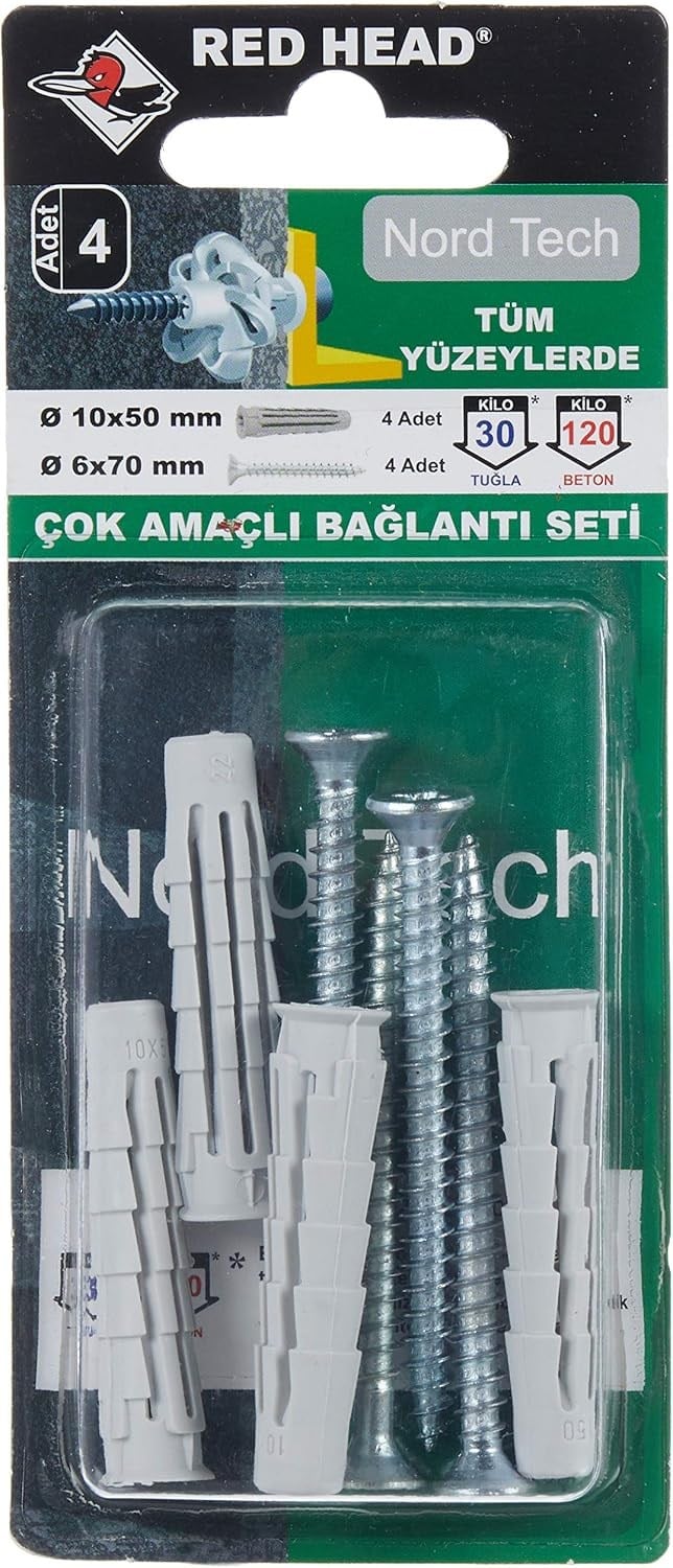 HIRDAVATTOREX012.07.0469TOREX ÇOK AMAÇLI DÜBEL N-TH 10*50TOREX ÇOK AMAÇLI DÜBEL N-TH 10*50