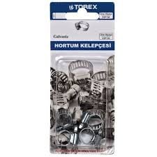HIRDAVATTOREX012.07.0502TOREX HORTUM KELEPÇESİ 10*16 GALVANİZTOREX HORTUM KELEPÇESİ 10*16 GALVANİZ