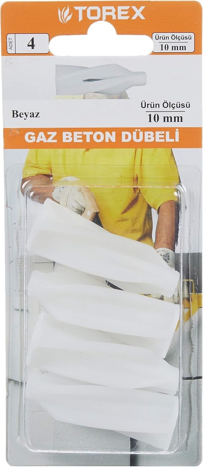 HIRDAVATTOREX012.07.0449TOREX YTONG DÜBELİ 10 MMTOREX YTONG DÜBELİ 10 MM