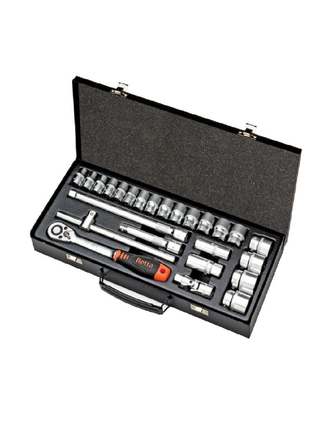 LOKMALARRETTA012.09.2704RETTA 1/2 LOKMA TAKIMI STANDART 6 KÖŞE 25 PARÇA RLT2502RETTA 1/2 LOKMA TAKIMI STANDART 6 KÖŞE 25 PARÇA RLT2502