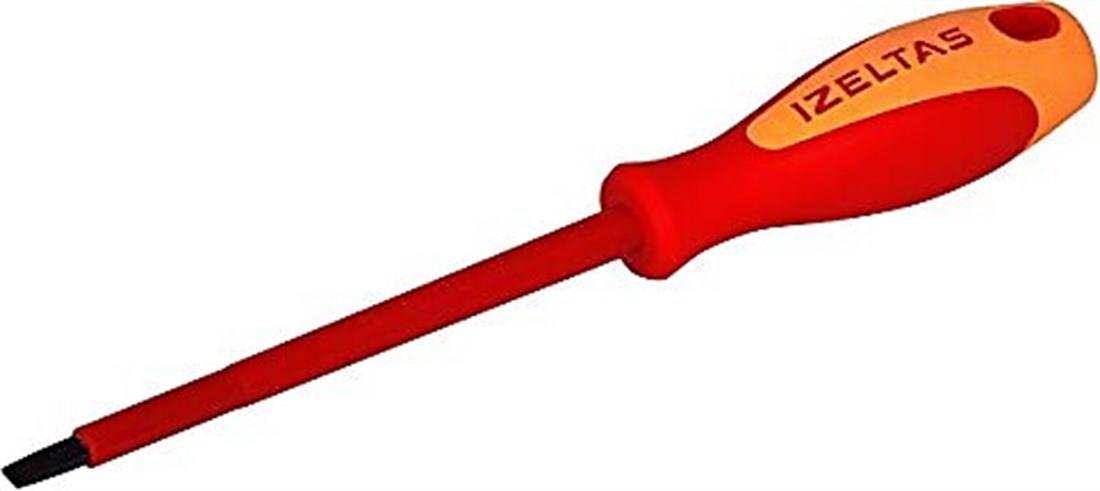 TORNAVİDAİZELTAŞ012.09.0541İZELTAŞ İZOLELİ DÜZ ELEKTRİKÇİ TORNAVİDA 1000 V 4*100İZELTAŞ İZOLELİ DÜZ ELEKTRİKÇİ TORNAVİDA 1000 V 4*100