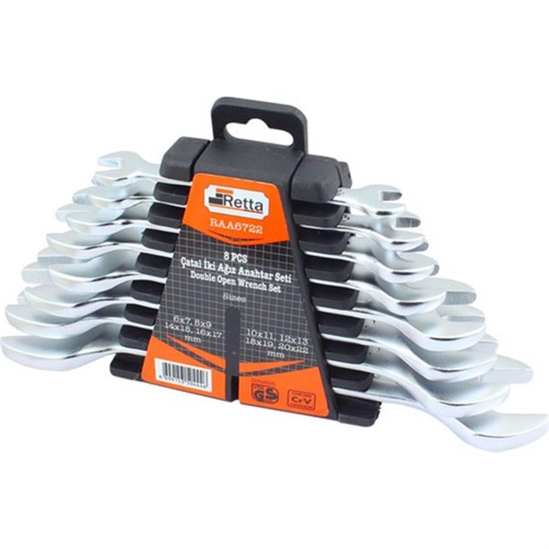ANAHTARLARRETTA012.09.0942RETTA KOMBİNE ANAHTAR TAKIMI 12 PARÇA RKA0822RETTA KOMBİNE ANAHTAR TAKIMI 12 PARÇA RKA0822