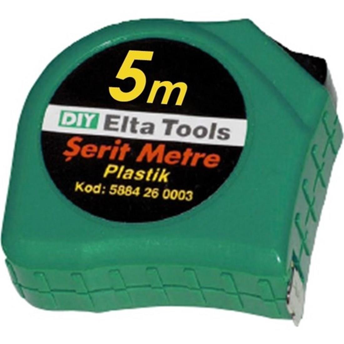 ŞERİT METRELERELTA012.09.0422ELTA PLASTİK ŞERİT METRE 5 METREELTA PLASTİK ŞERİT METRE 5 METRE