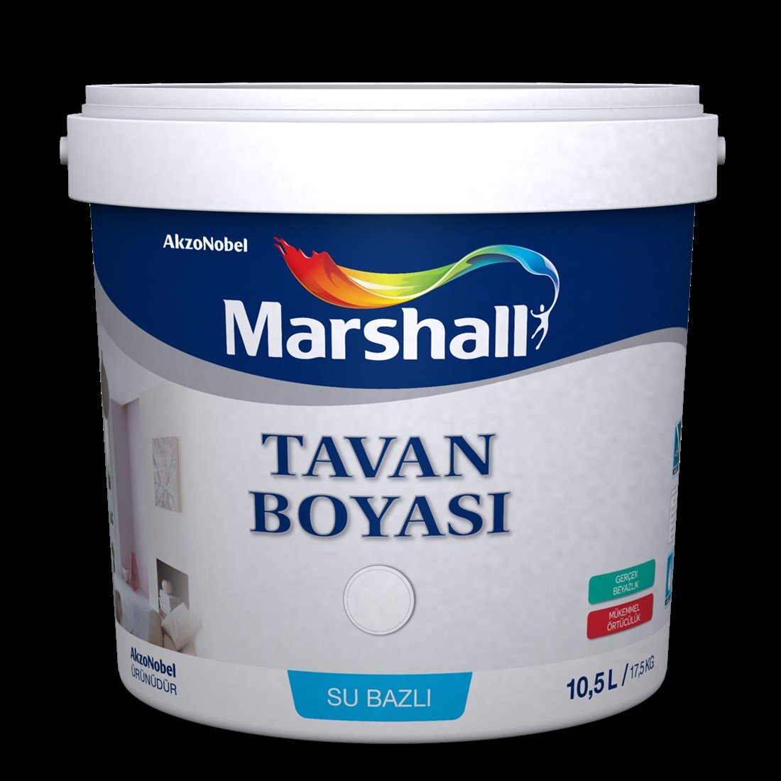 Marshall013.04.0003TAVAN BOYASI BÜYÜK (17,5 KG)TAVAN BOYASI BÜYÜK (17,5 KG)