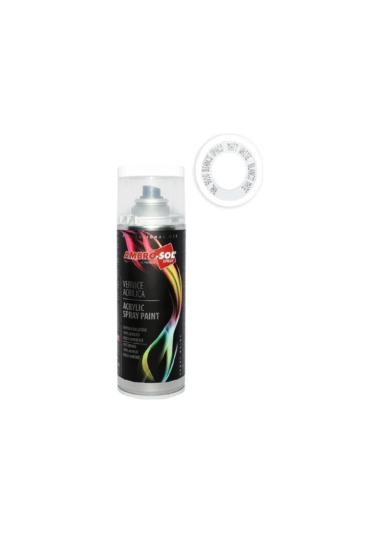 SPREY BOYALARAMBRO-SOL013.12.0159AMBRO-SOL SPREY BOYA 400 ML RAL9010 MAT BEYAZAMBRO-SOL SPREY BOYA 400 ML RAL9010 MAT BEYAZ