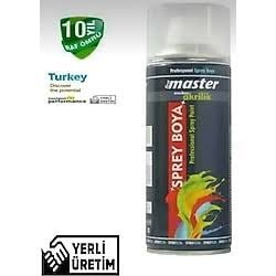 BOYAMASTER013.12.0176Master sprey boya parlak siyah 400 ml RL9005Master sprey boya parlak siyah 400 ml RL9005