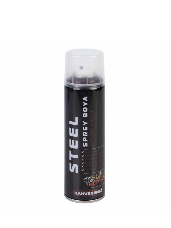 SPREY BOYALARSELSİL013.12.0202Steel Sprey Boya Kahverengi 200ml CK-4763 CK-3421Steel Sprey Boya Kahverengi 200ml CK-4763 CK-3421