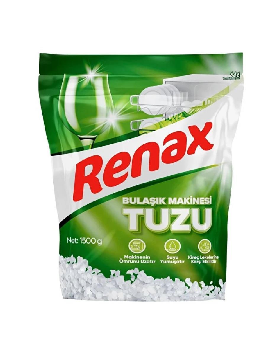 BULAŞIK YIKAMARENAX015.04.0066Renax bulaşık makinası tuzu 1500 gr. Renax bulaşık makinası tuzu 1500 gr. 