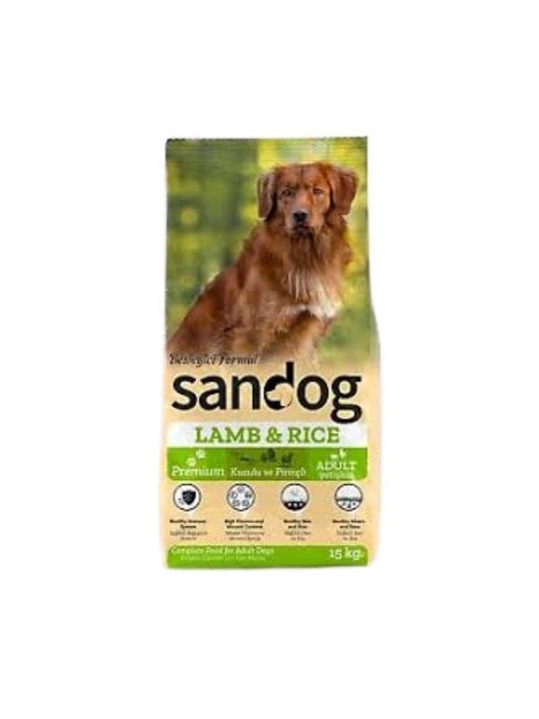 KURU MAMALARSANDOG017.01.0060SANDOG KUZU VE PİRİNÇLİ YETİŞKİN KÖPEK MAMASI 15 KGSANDOG KUZU VE PİRİNÇLİ YETİŞKİN KÖPEK MAMASI 15 KG