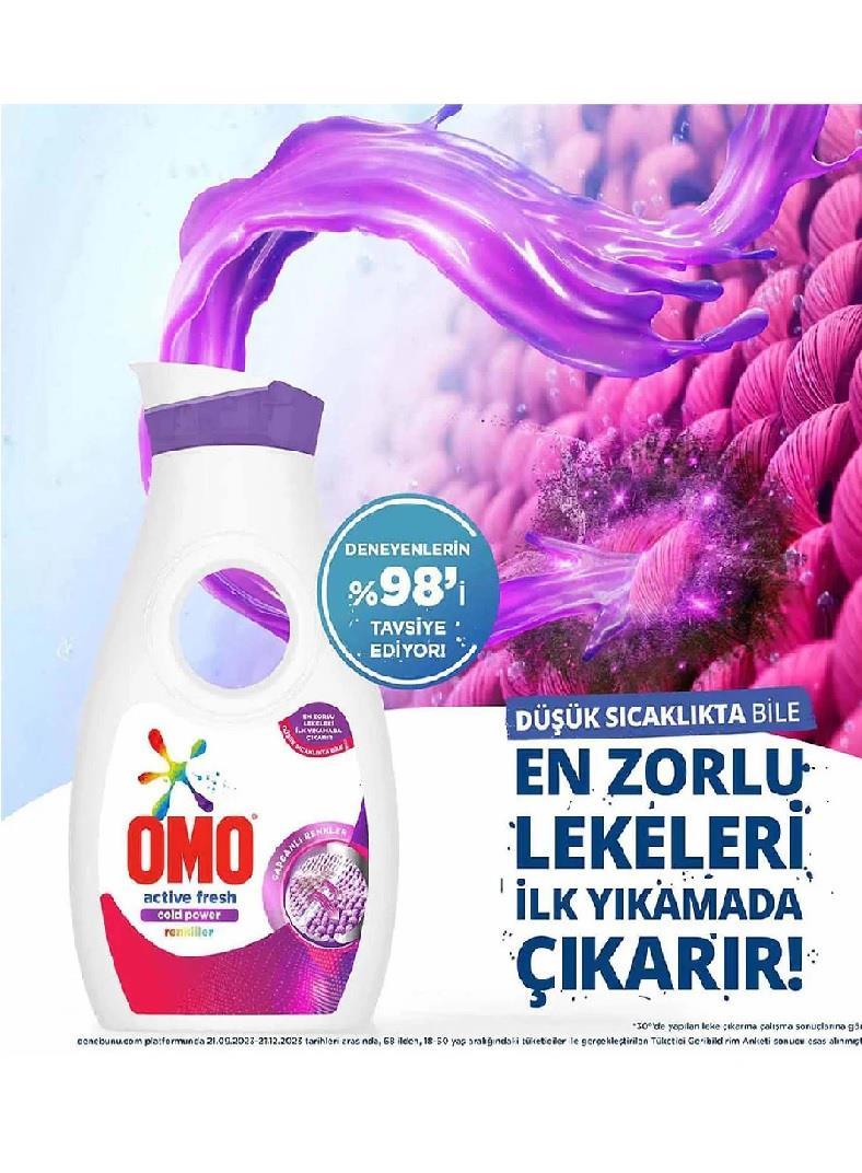 DETERJANLARBİNGO019.04.0023OMO MATİK SIVI ÇAMAŞIR DETERJANI 910 ML OMO MATİK SIVI ÇAMAŞIR DETERJANI 910 ML 