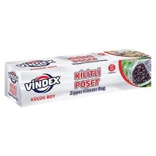 POŞETLERVİNDEX020.01.0018VİNDEX KİLİTLİ BUZDOLABI POŞETİ KÜÇÜK BOY 1210117VİNDEX KİLİTLİ BUZDOLABI POŞETİ KÜÇÜK BOY 1210117