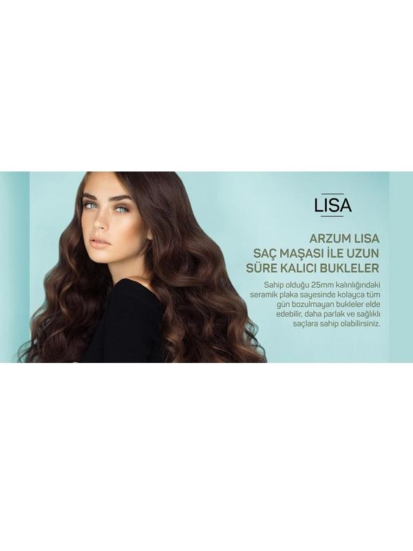 SAÇ DÜZLEŞTİRİCİ ve MAŞAARZUM021.04.0011ARZUM LISA SAÇ MAŞASI SİYAH AR5027ARZUM LISA SAÇ MAŞASI SİYAH AR5027