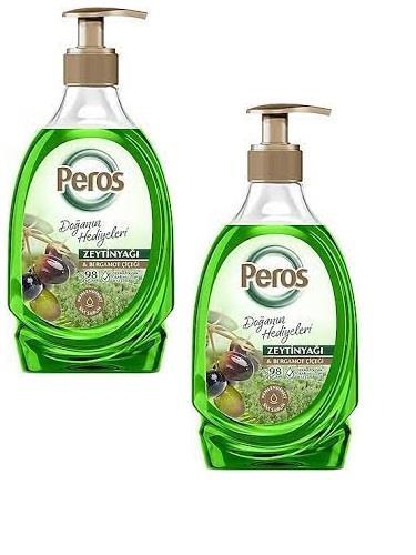 SABUNLARPEROScopy009.06.0282PEROS SIVI SABUN OLİVE&BERGAMONT 400 GR 2'LİPEROS SIVI SABUN OLİVE&BERGAMONT 400 GR 2'Lİ
