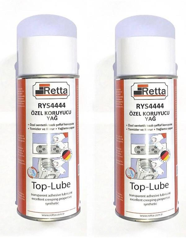 GENEL BAKIM SPREYLERİRETTAcopy011.05.0097RETTA ÖZEL KORUYUCU YAĞ RYS4444 -2'Lİ-RETTA ÖZEL KORUYUCU YAĞ RYS4444 -2'Lİ-