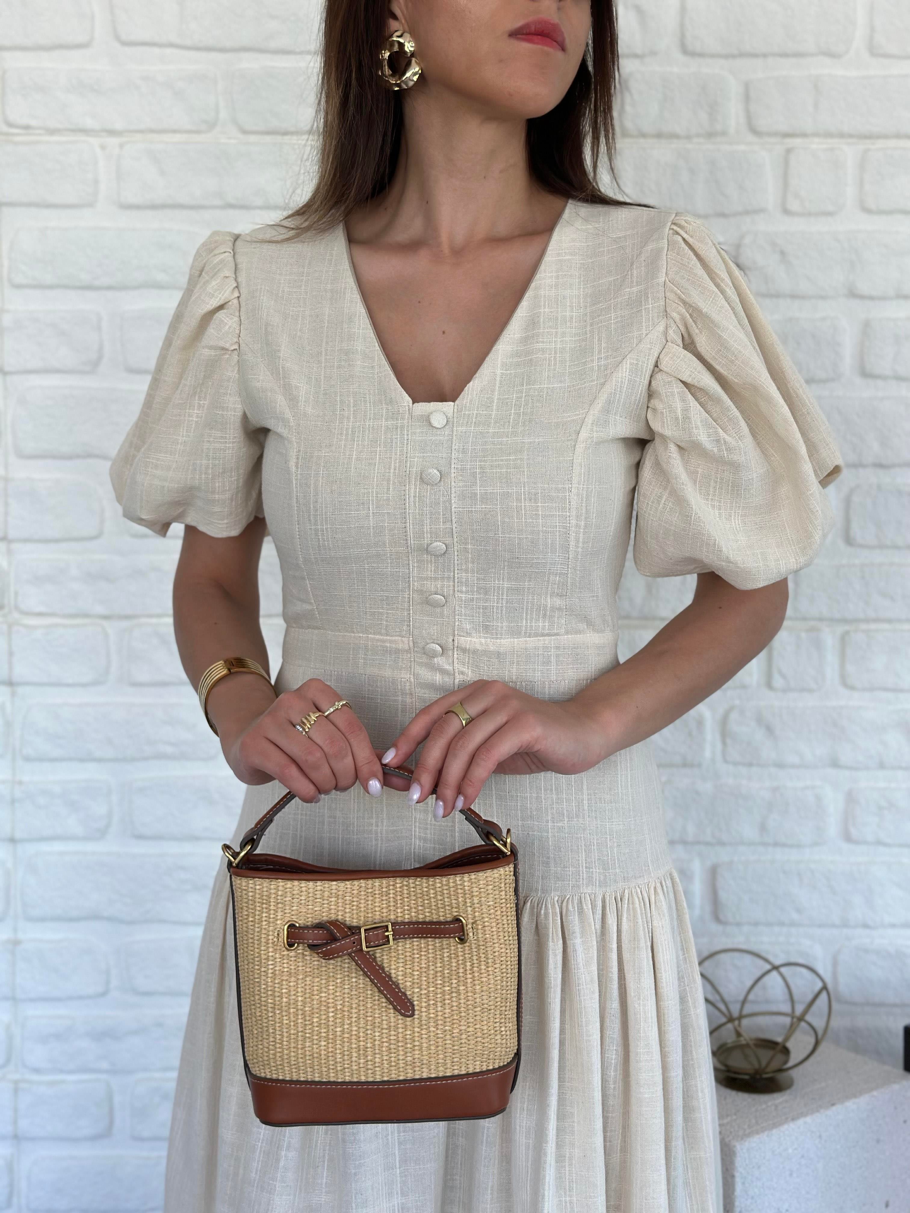 Balon Kol Keten Elbise