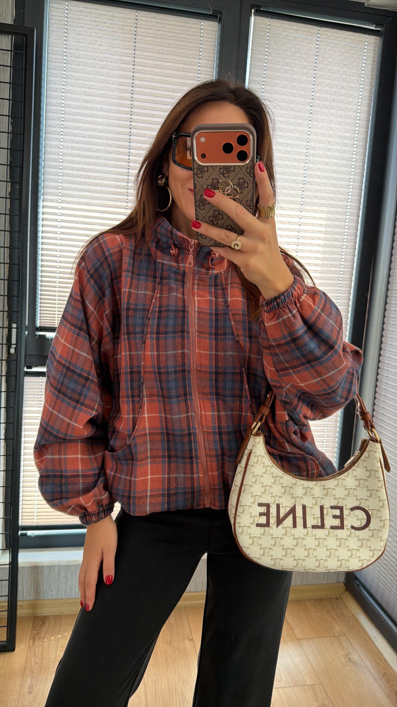 Dik Yakalı Reglan Ceket