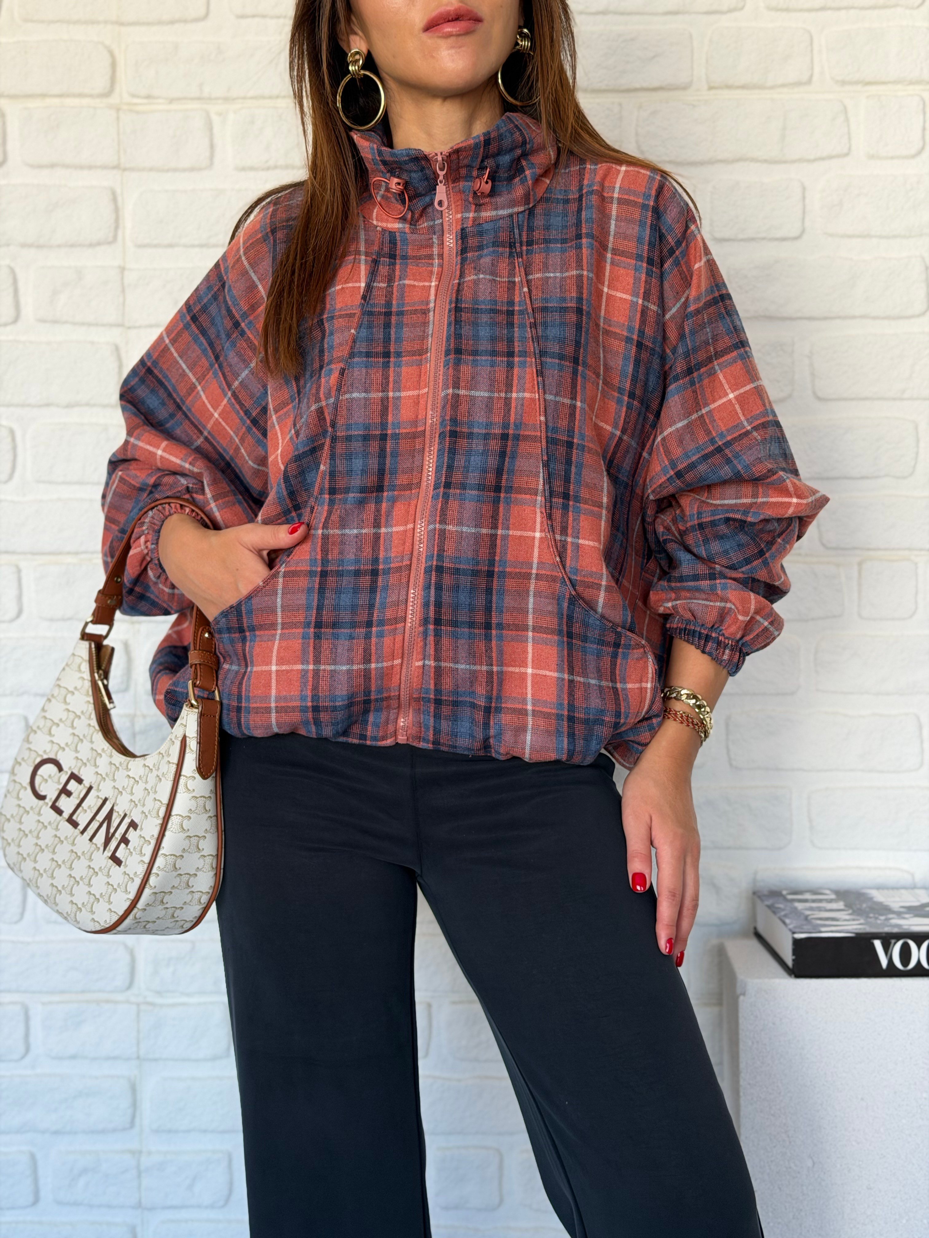 Dik Yakalı Reglan Ceket