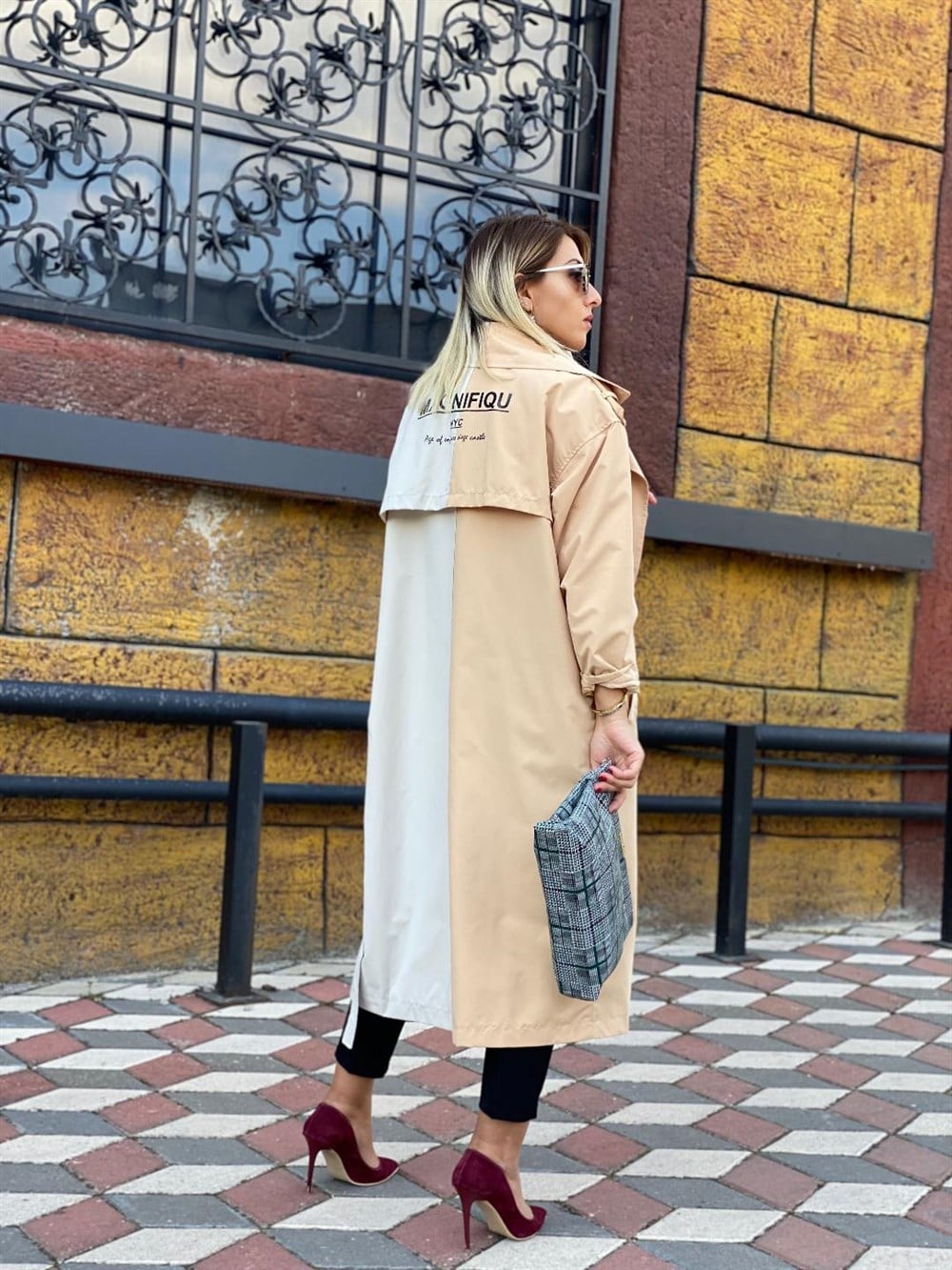 Garni Trench Camel