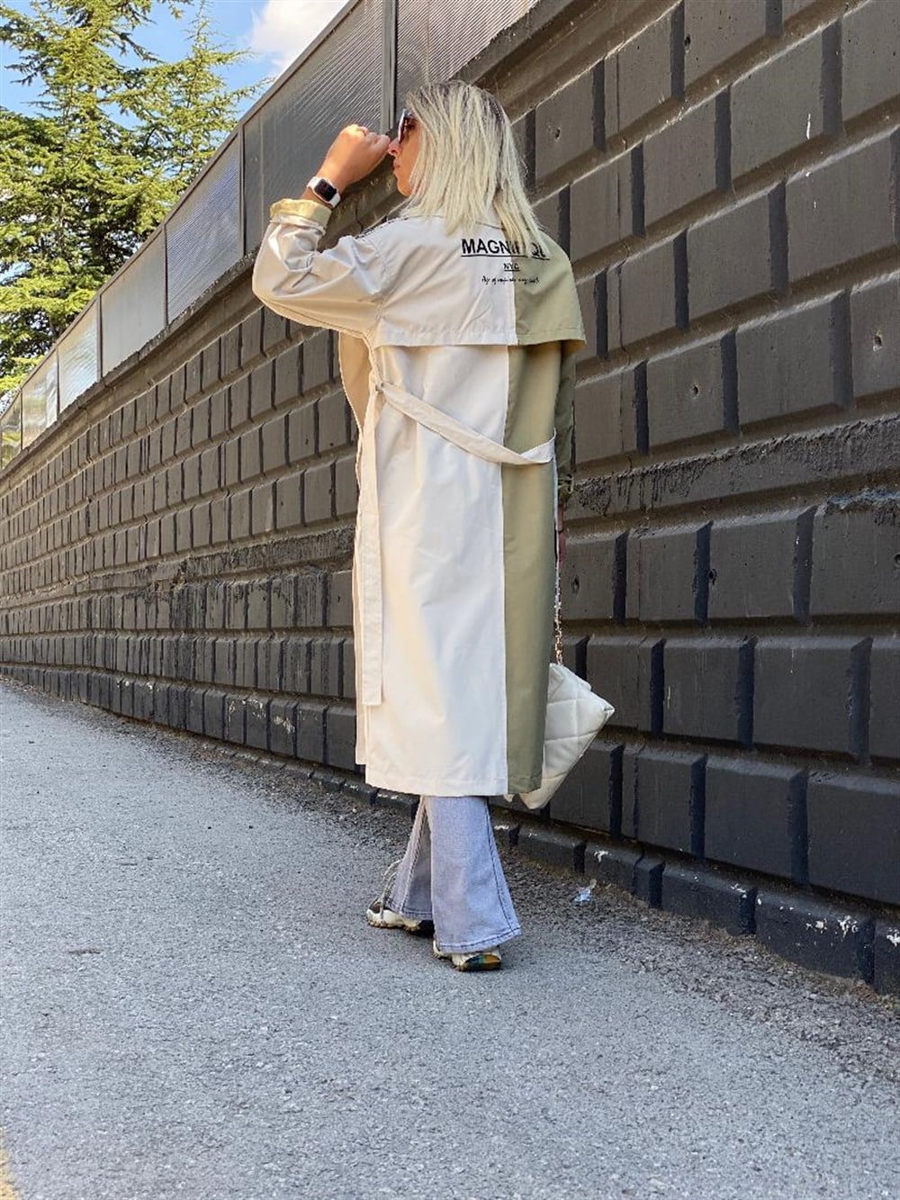 Garni Trench Haki