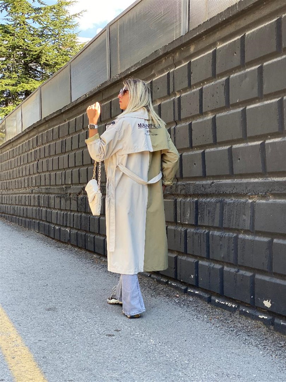 Garni Trench Haki