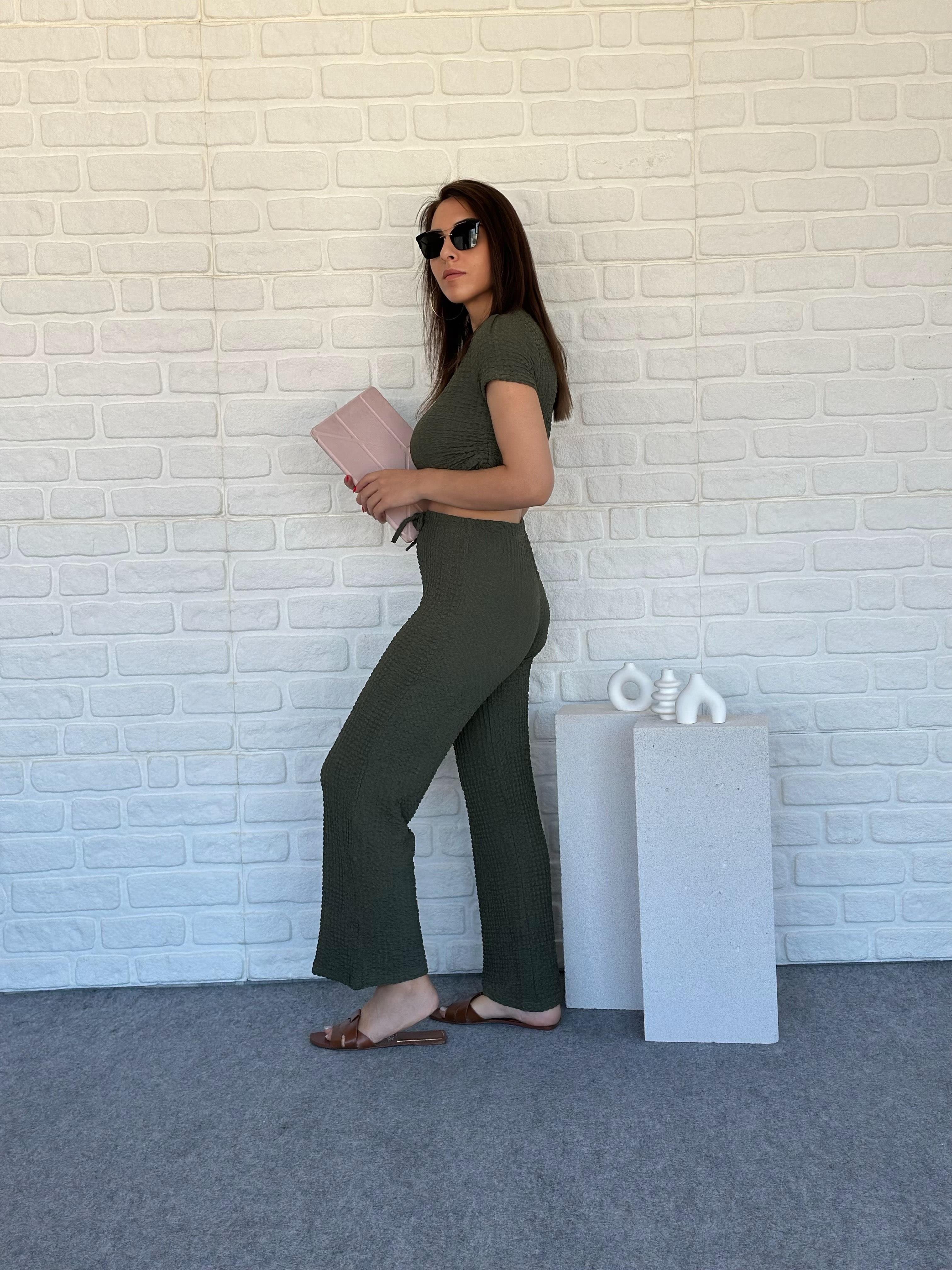 Jakar Örme Takım Haki