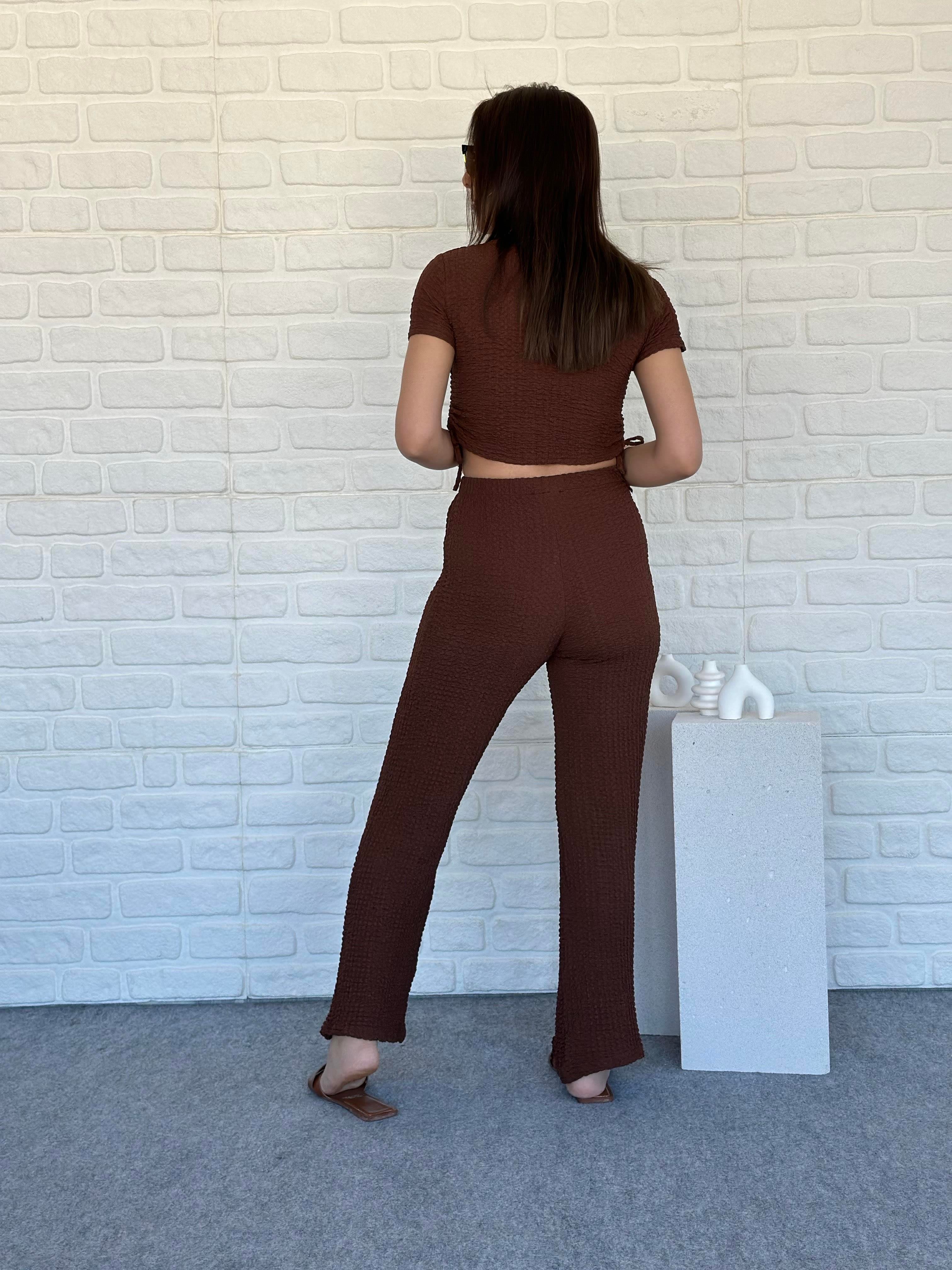 Jakar Örme Takım Kahve