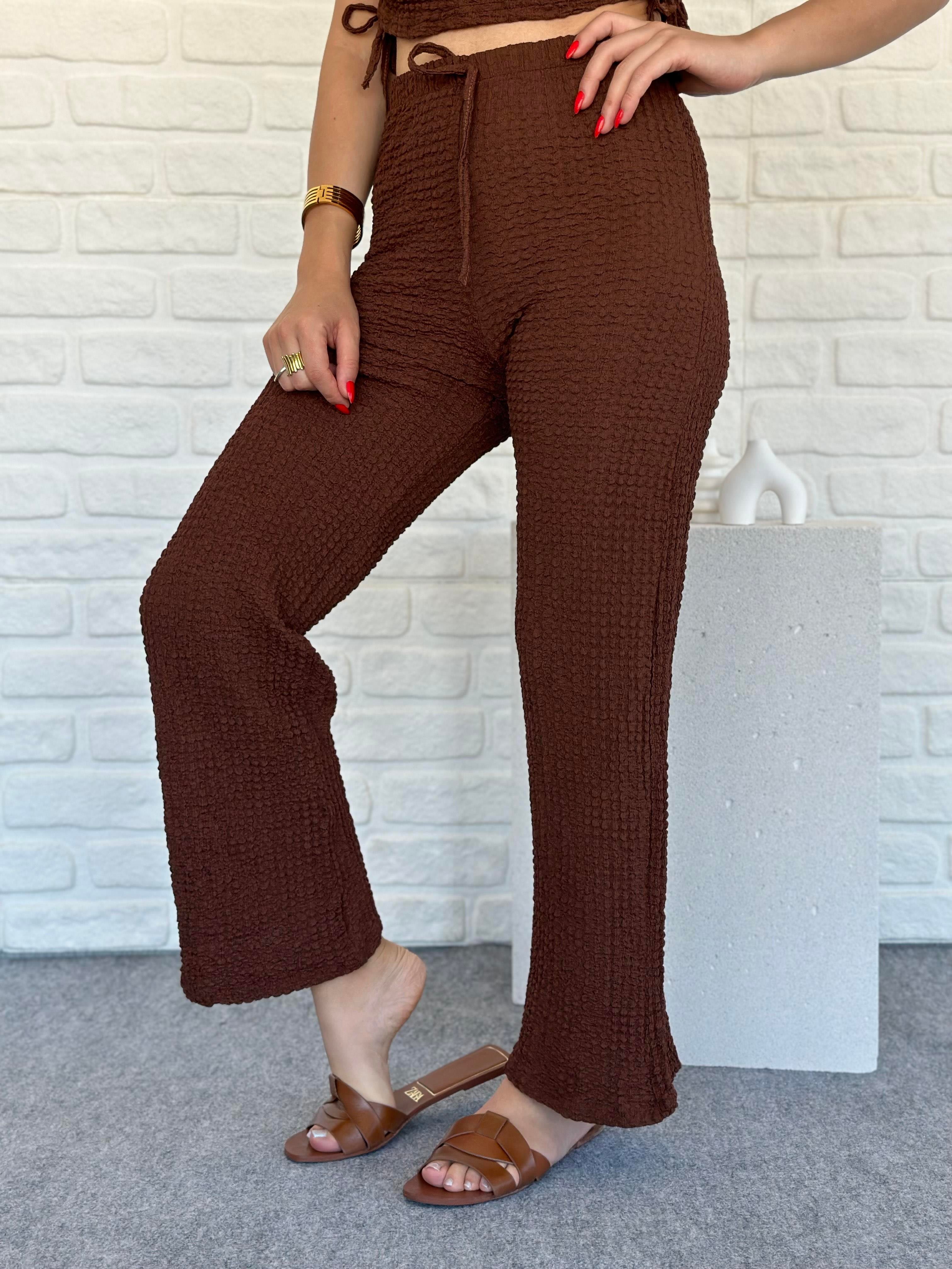 Jakar Örme Takım Kahve