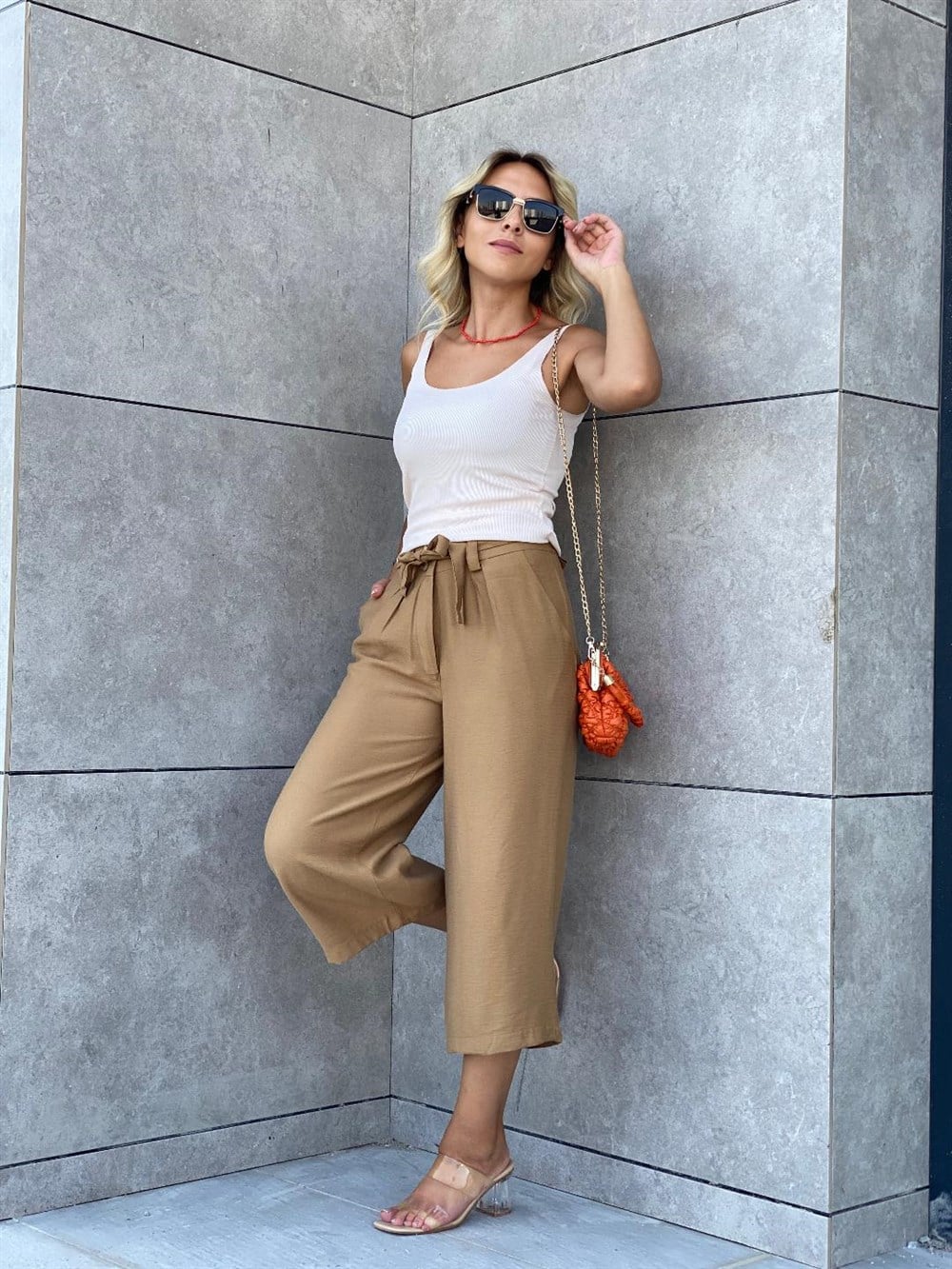 Kapri Pantolon Camel