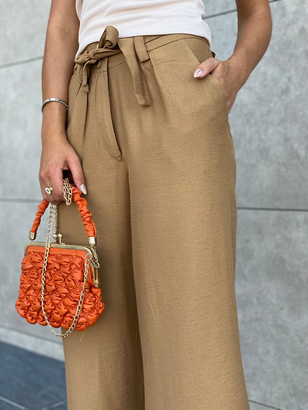 Kapri Pantolon Camel
